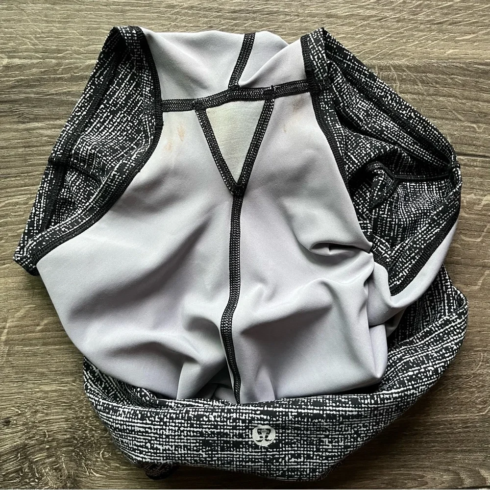 Lululemon Black & Gray Shorts - Picture 10 of 13